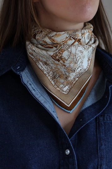 Foulard réversible Hanoï