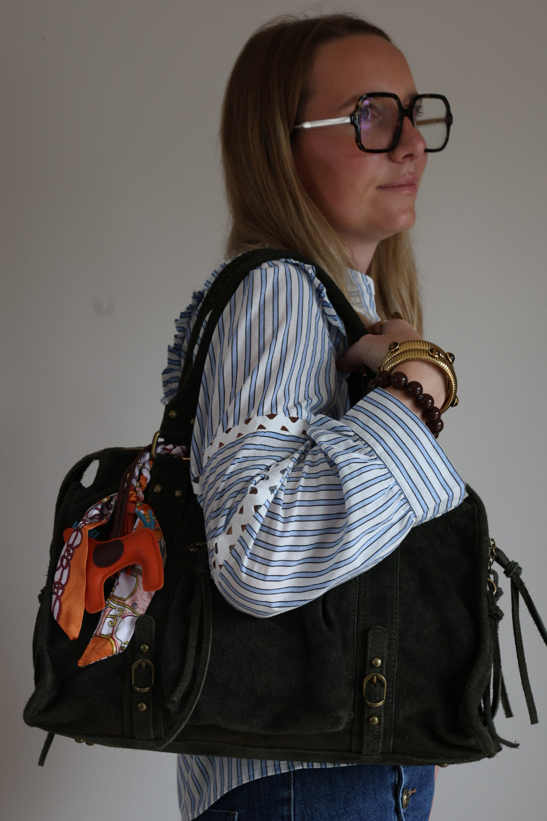 Sac Soho M (daim)
