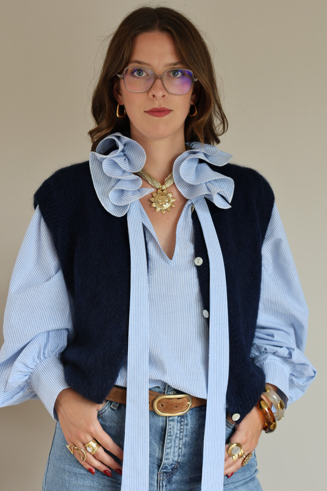 Pull sans manche Lisbone