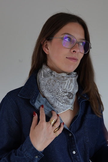 Foulard réversible Cusco