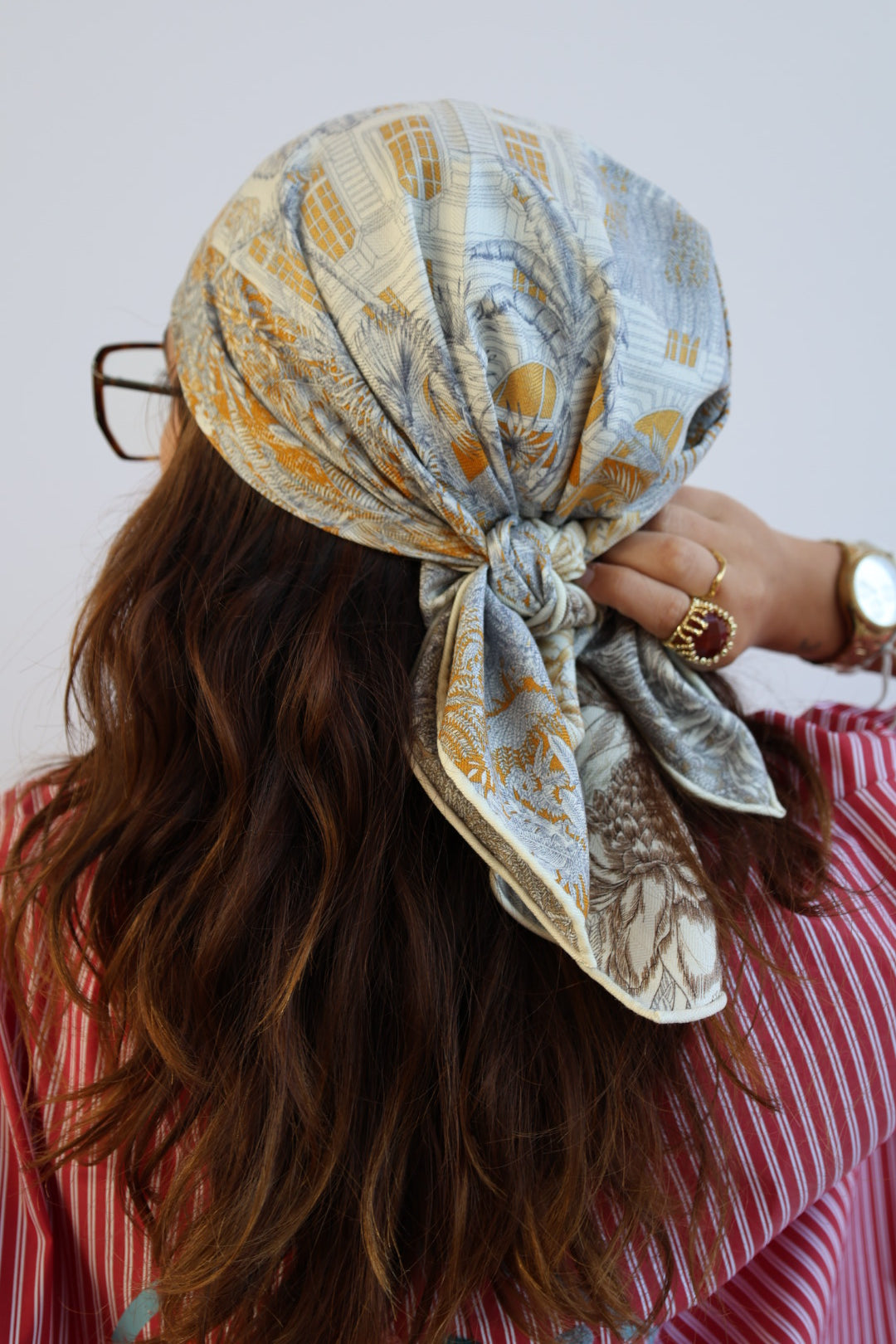 Foulard réversible Cusco