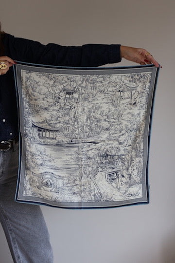 Foulard réversible Hanoï