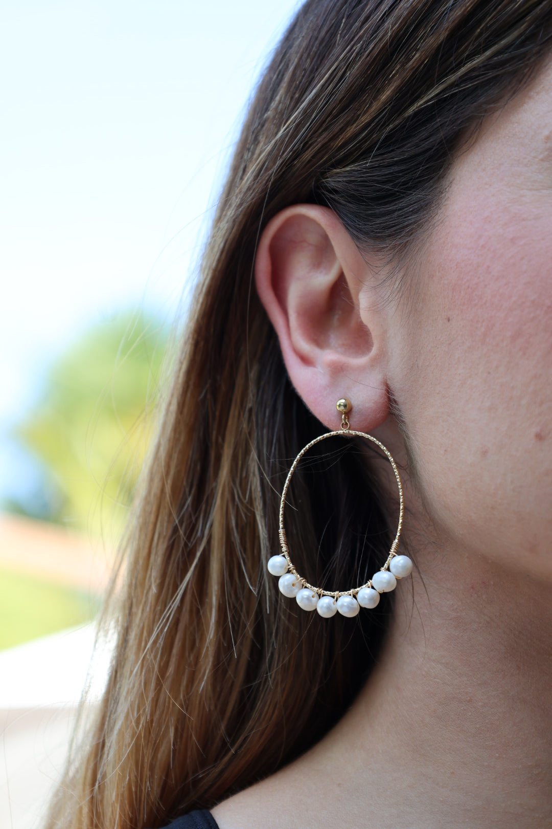Boucles d'oreilles Jade