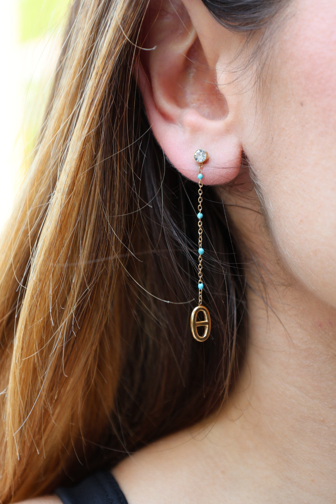 Boucles d'oreilles Iris