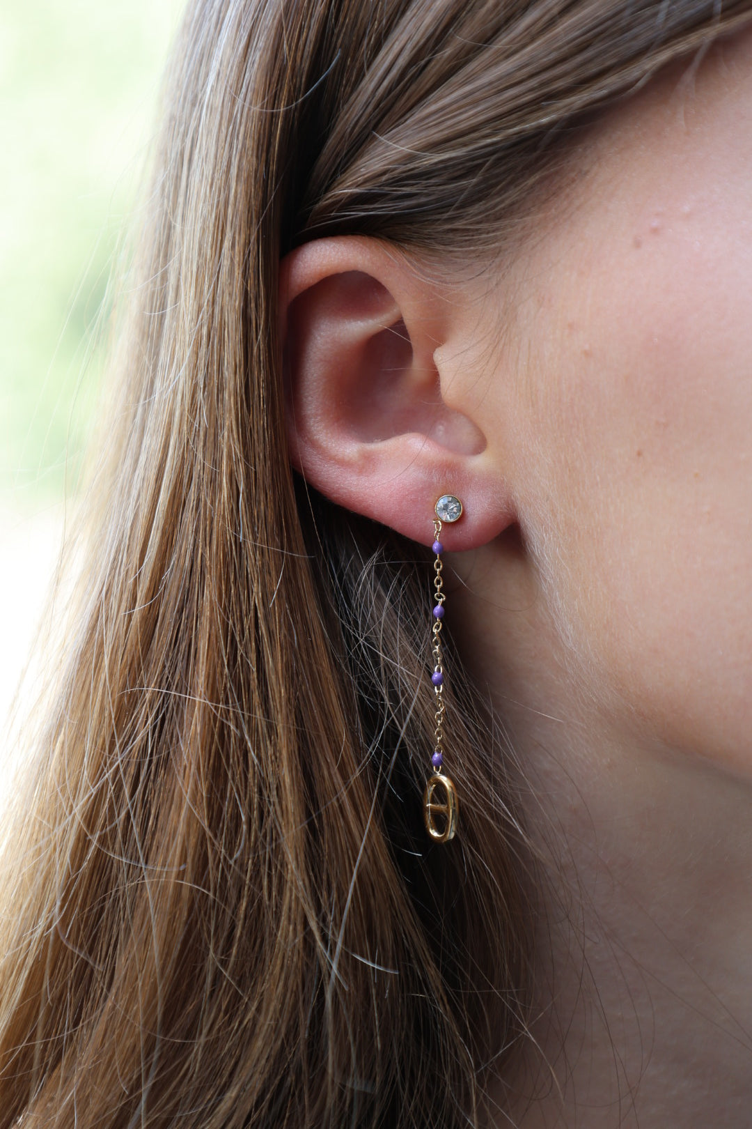 Boucles d'oreilles Iris