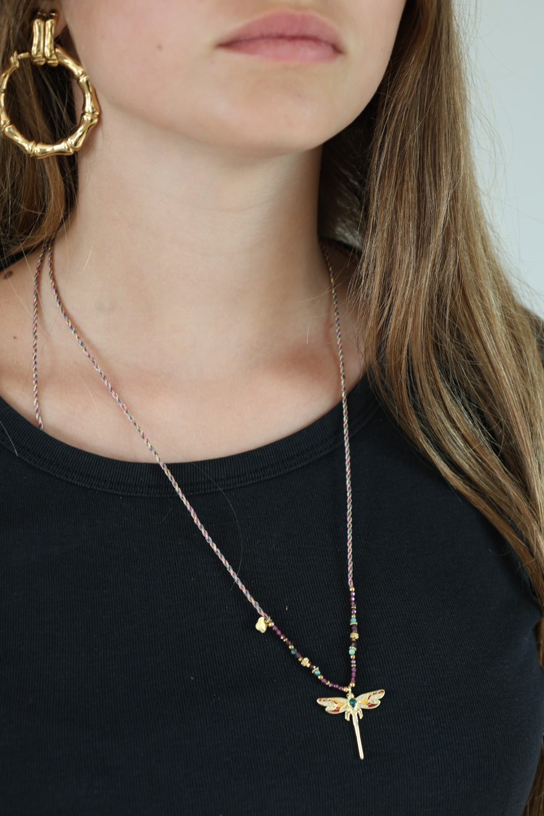 Collier Libellule