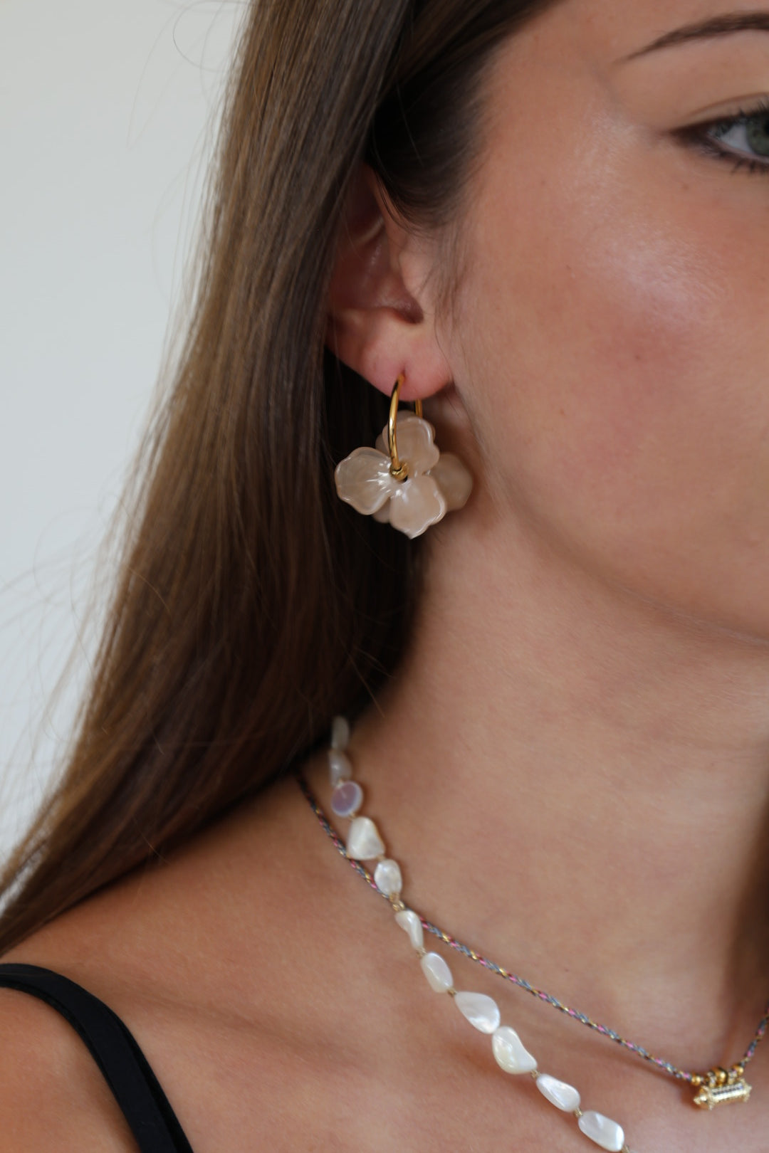 Boucles d'oreilles Fleur S
