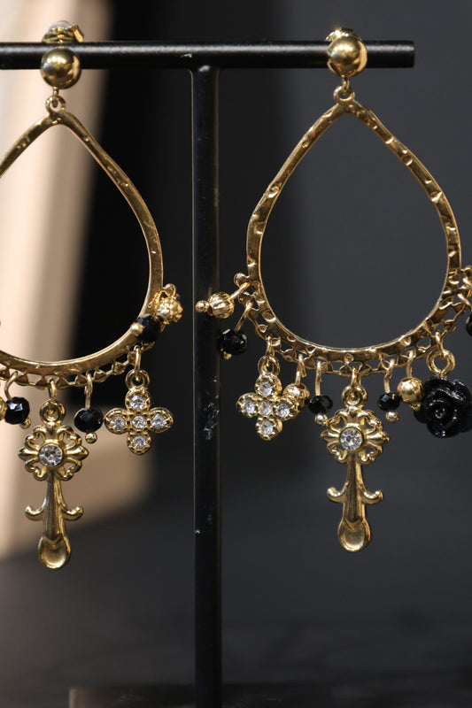 BOUCLES D'OREILLES ANA-ROSE