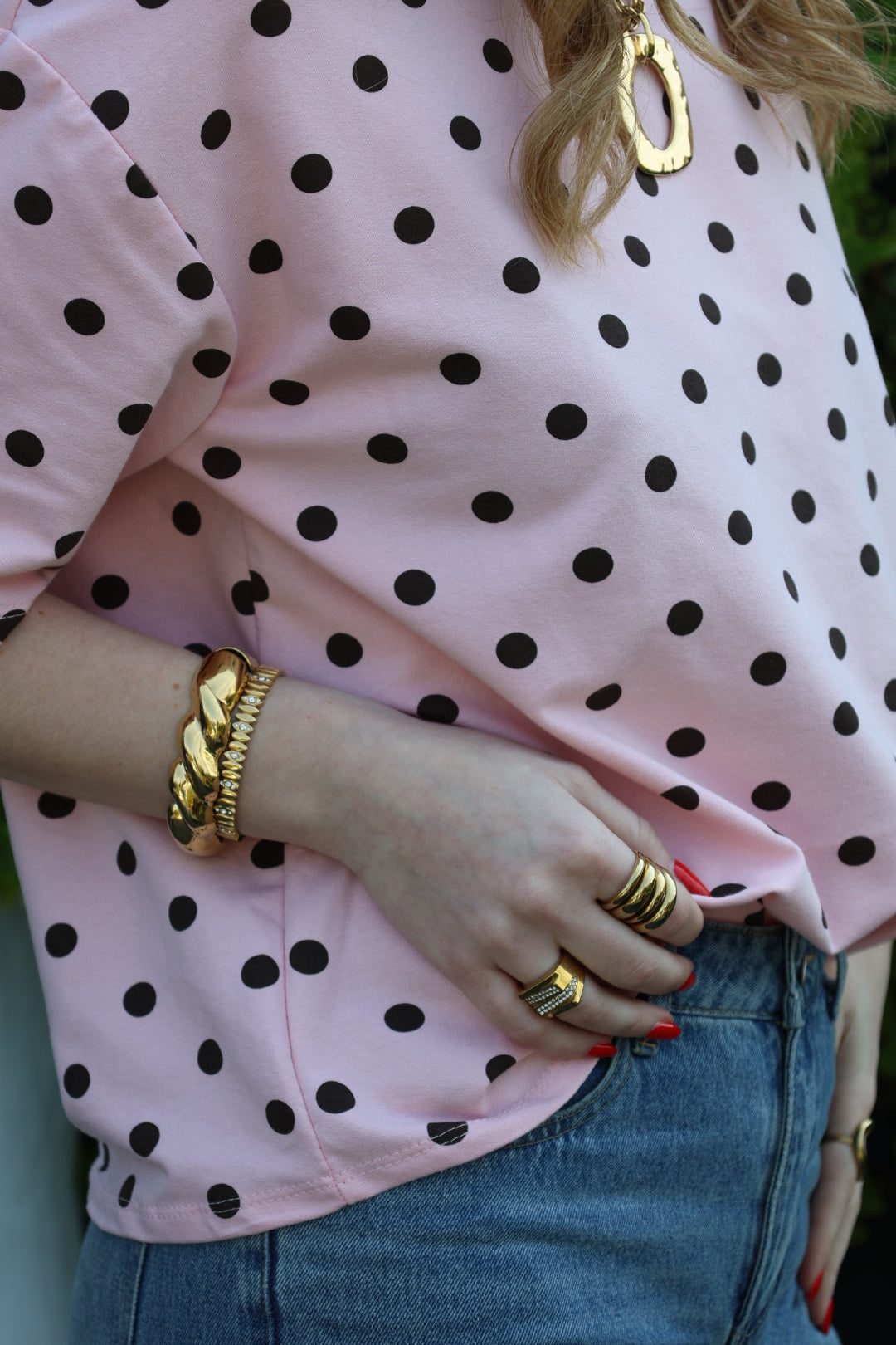 TEE-SHIRT À POIS ☀️