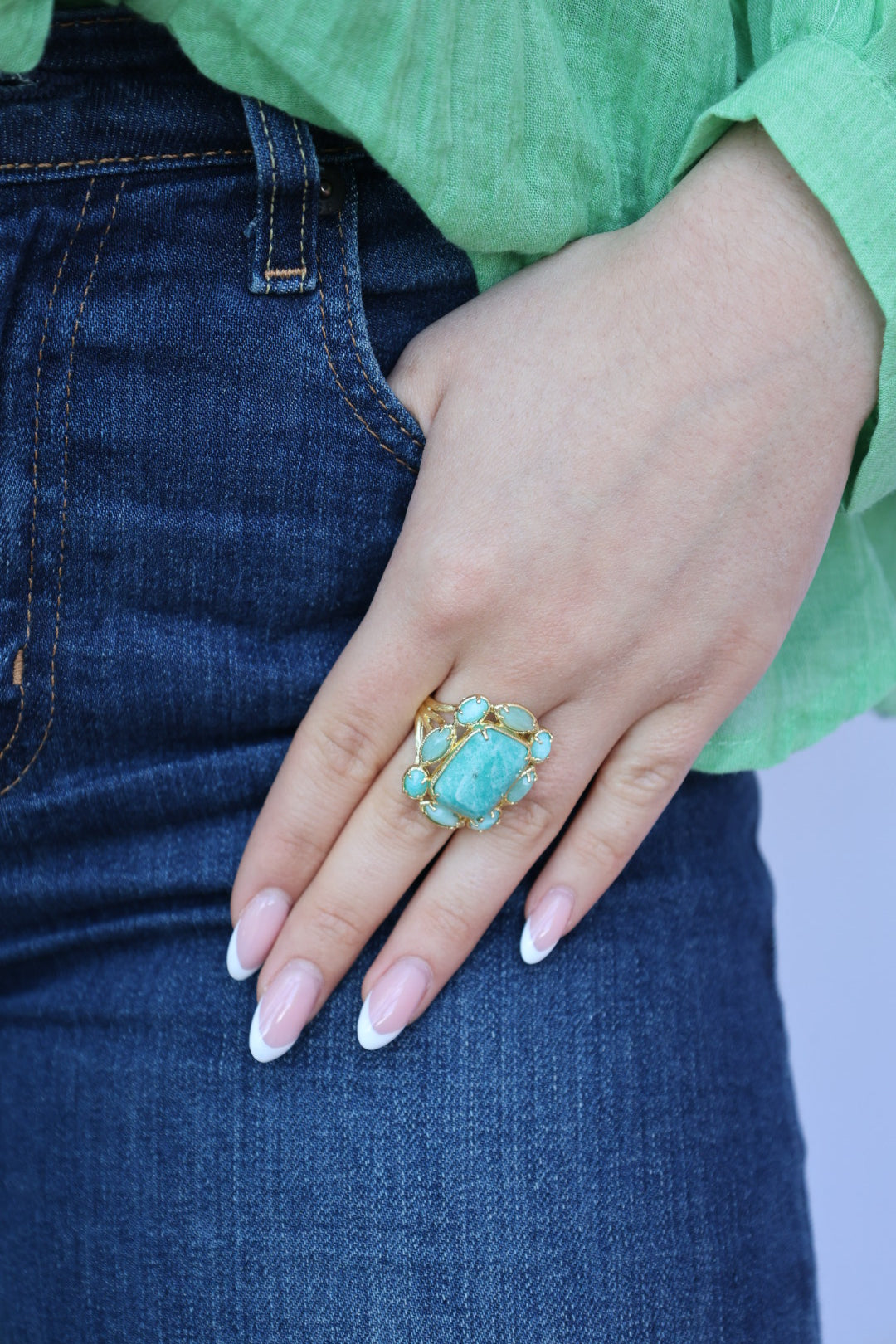 BAGUE VIOLETTE