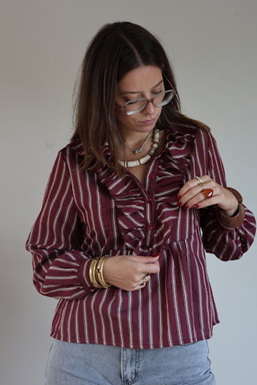 Blouse Bordeaux