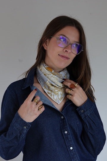 Foulard réversible Cusco