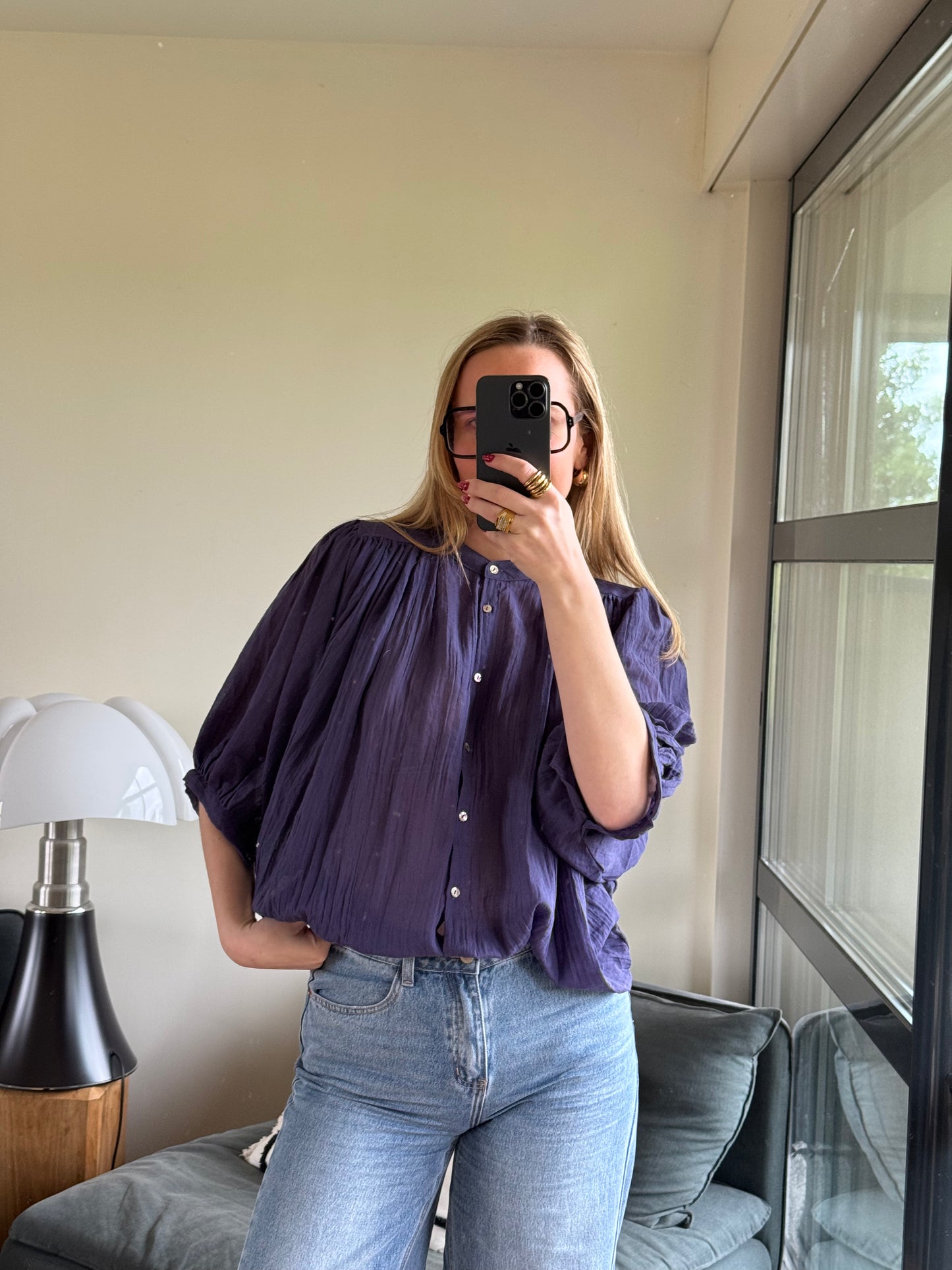 BLOUSE CASSY🫐