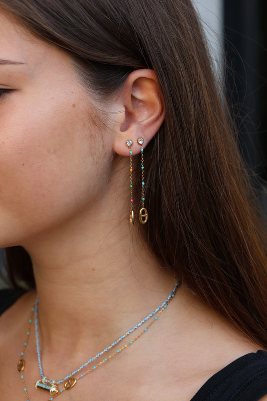 Boucles d'oreilles Iris