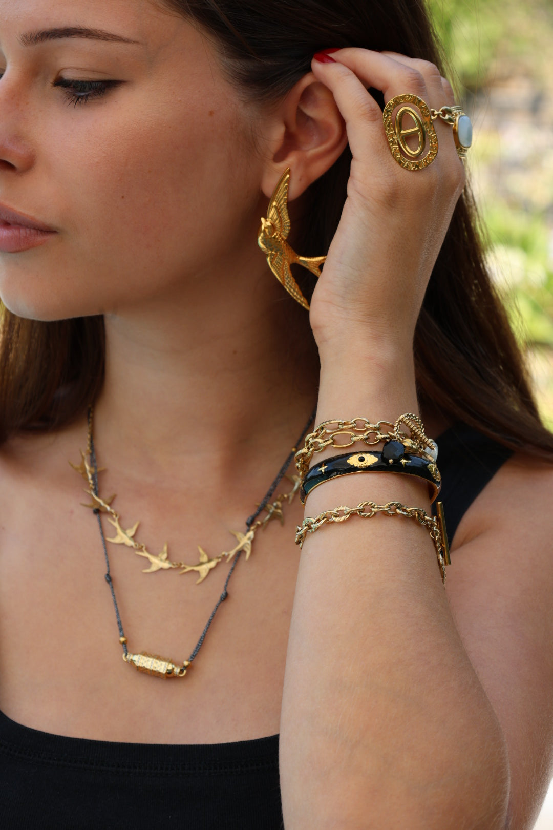 Boucles d'oreilles Solange