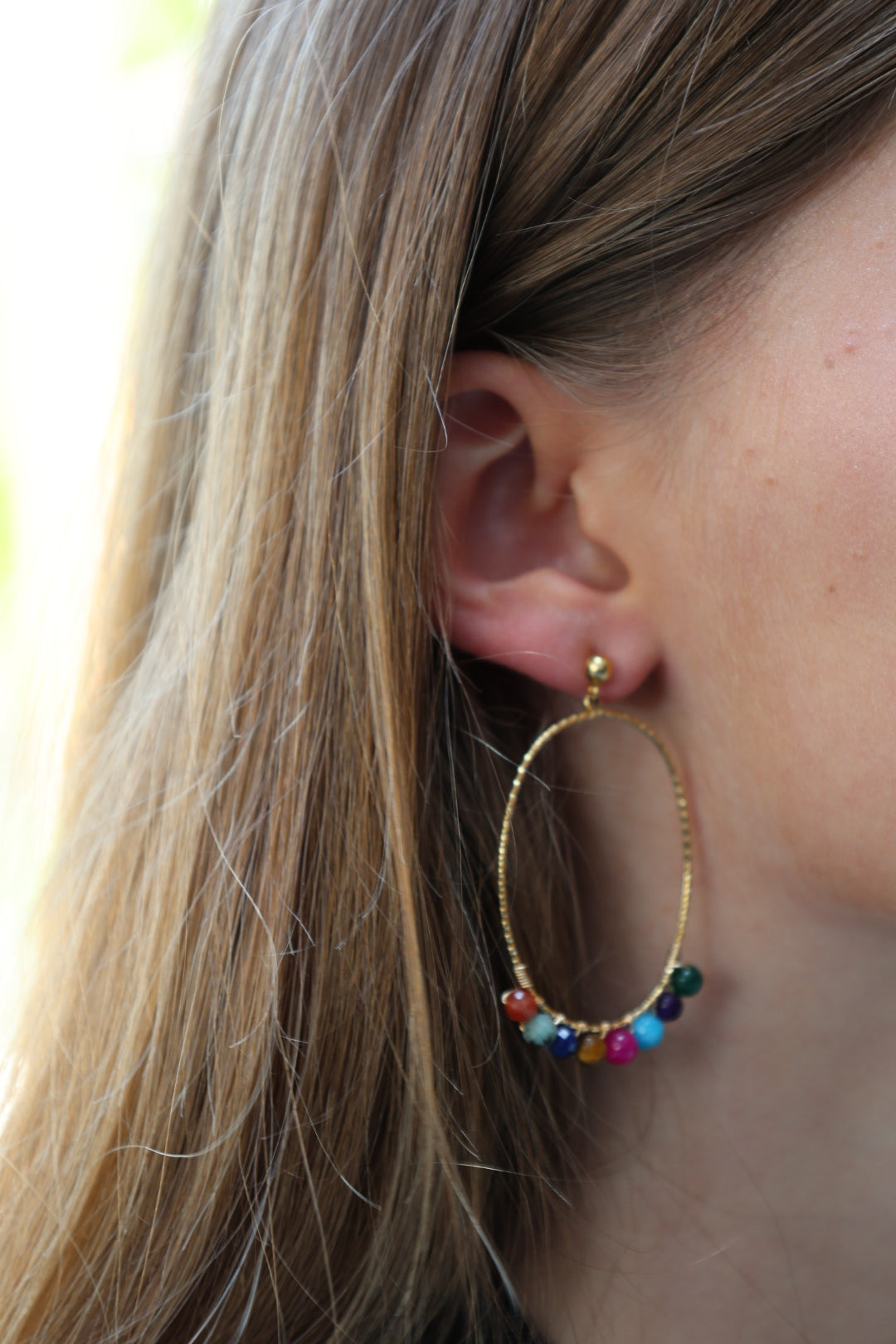 Boucles d'oreilles Jade