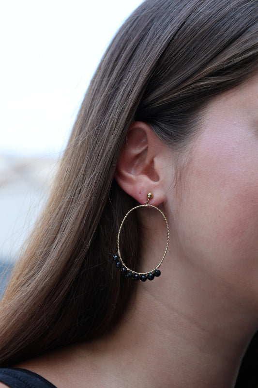 Boucles d'oreilles Jade