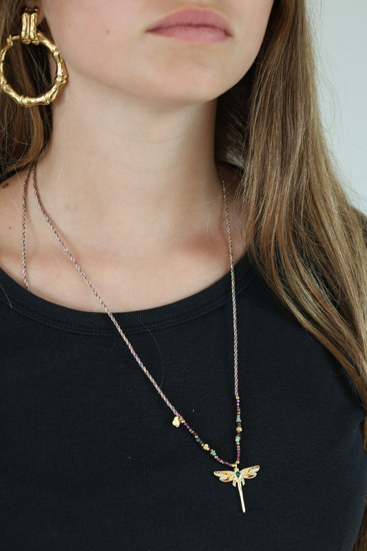 Collier Libellule