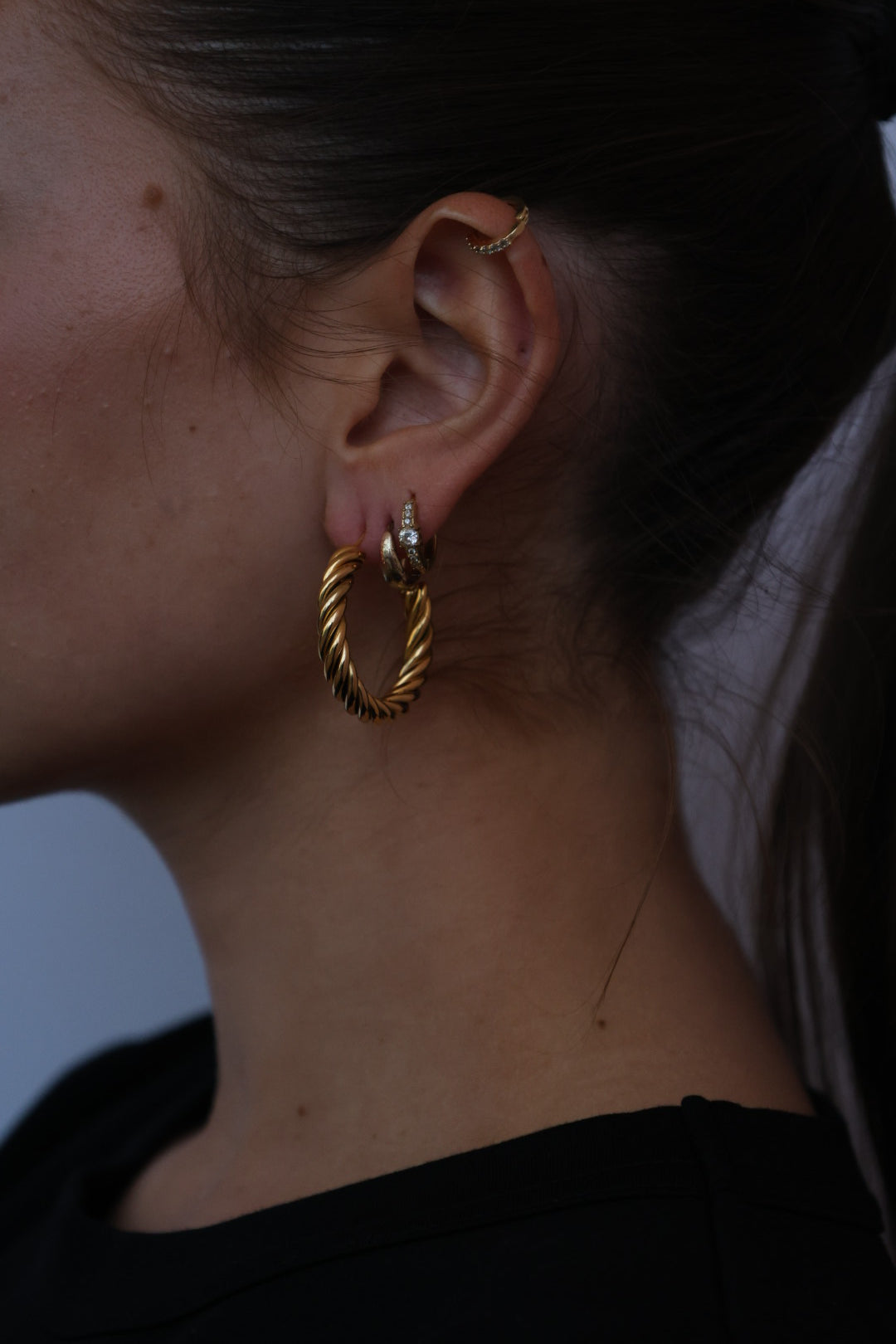 Boucles d'oreilles Romane