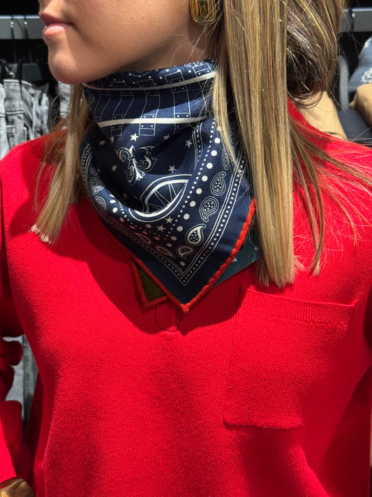 Foulard réversible Calcutta