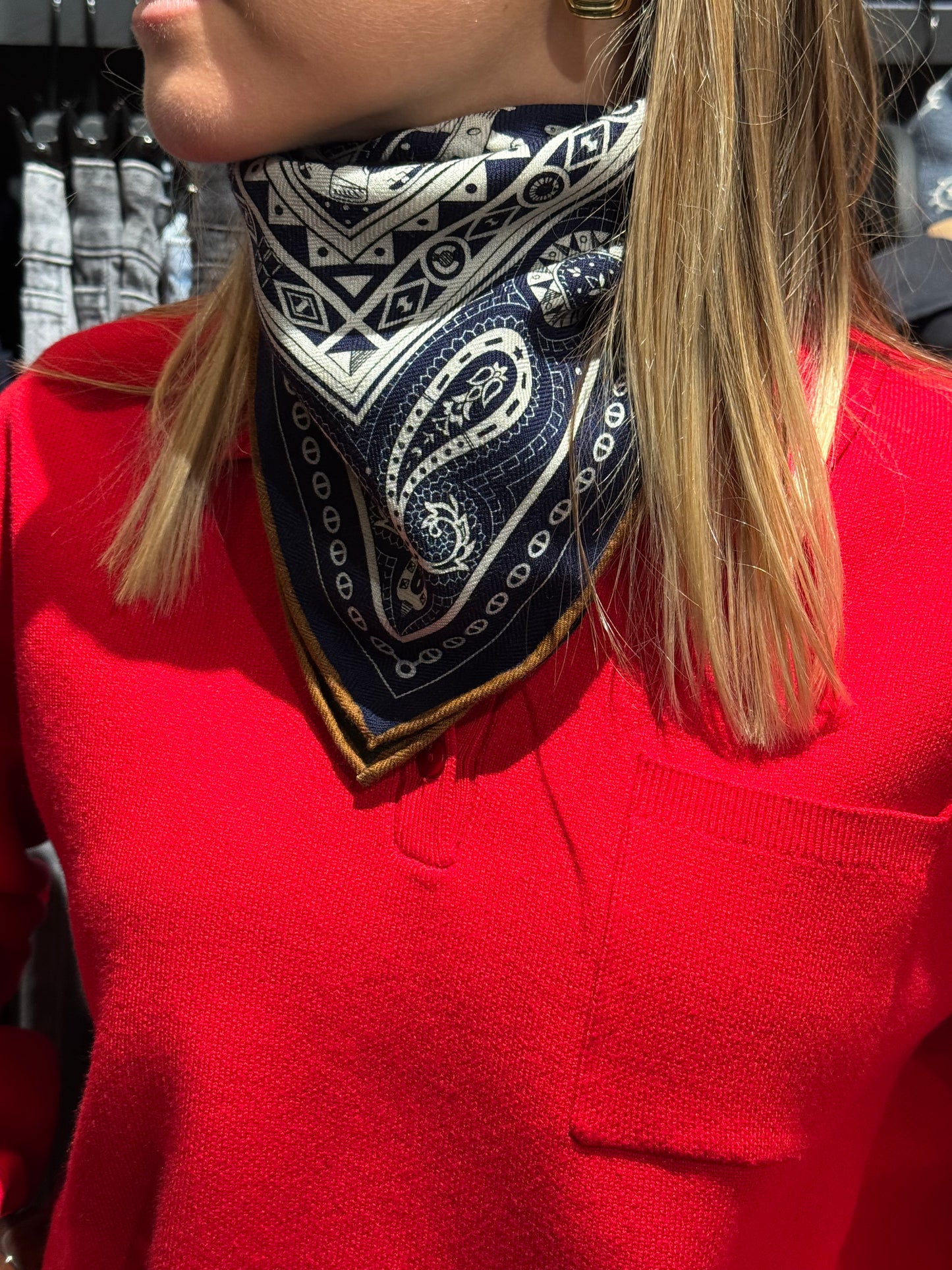 FOULARD RÉVERSIBLE CALCUTTA