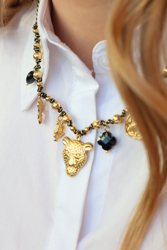 Collier Léopard