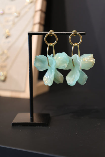 Boucles d'oreilles Fleur M