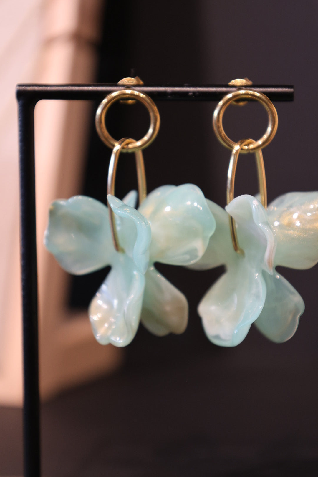 Boucles d'oreilles Fleur M
