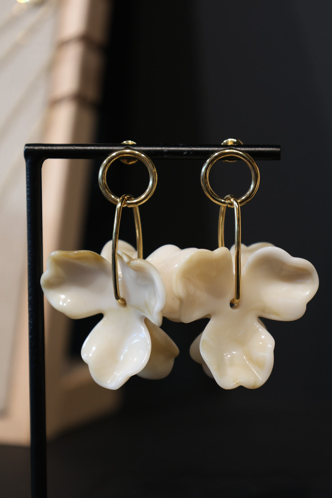Boucles d'oreilles Fleur M