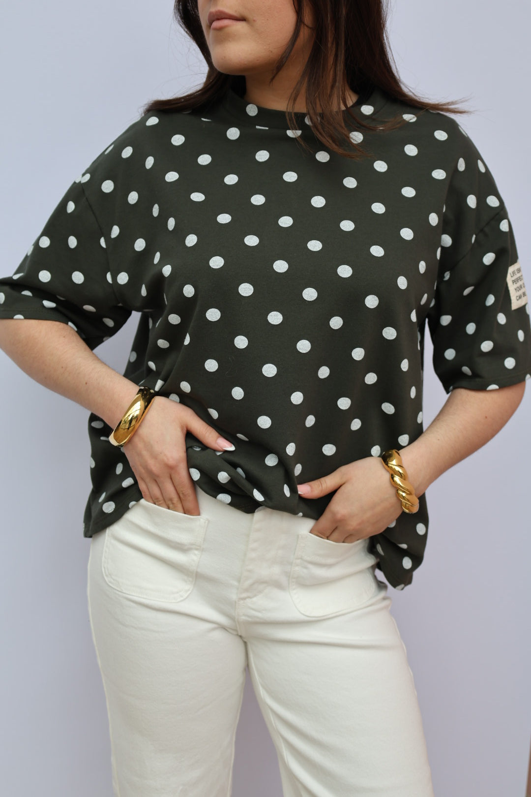 TEE-SHIRT À POIS ☀️