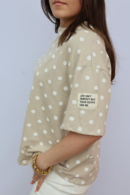 TEE-SHIRT À POIS ☀️