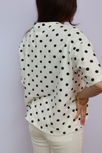 TEE-SHIRT À POIS ☀️