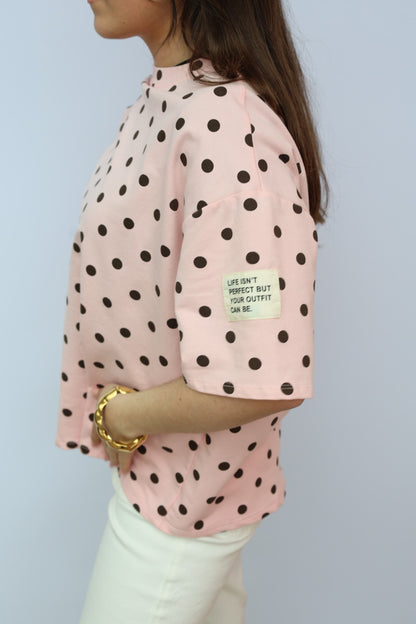 TEE-SHIRT À POIS ☀️