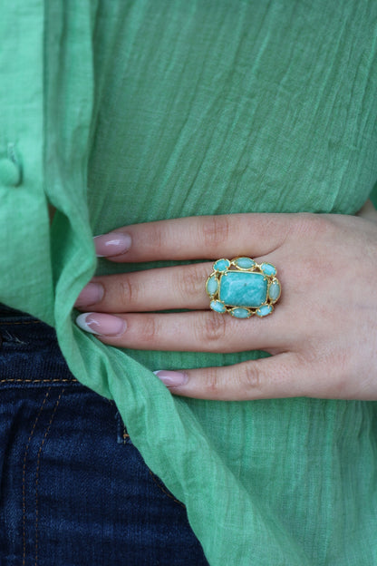 BAGUE VIOLETTE