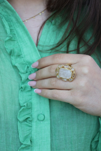 BAGUE VIOLETTE