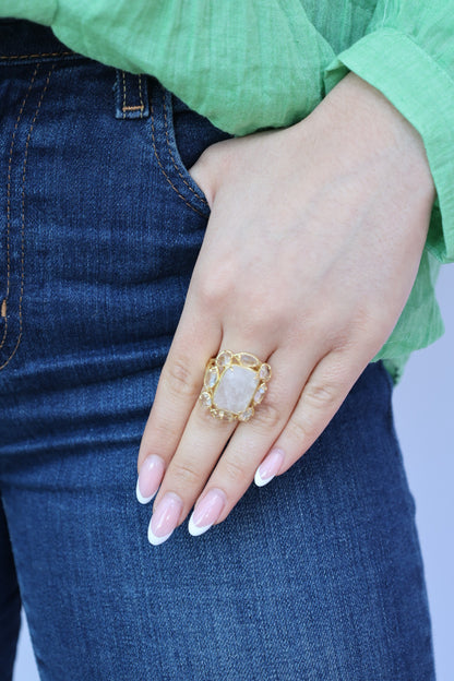 BAGUE VIOLETTE