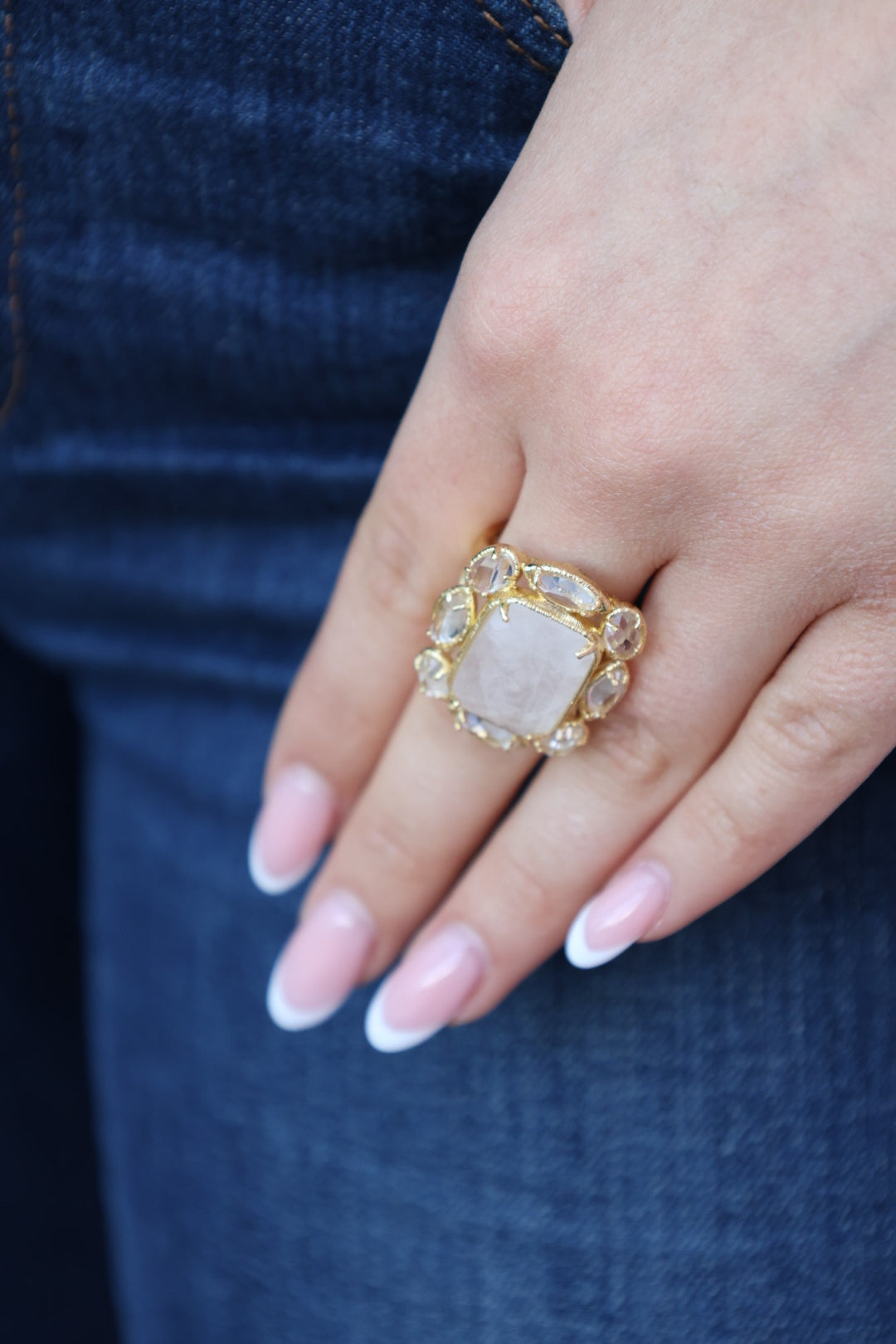 BAGUE VIOLETTE