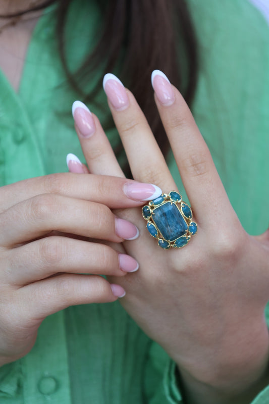 BAGUE VIOLETTE