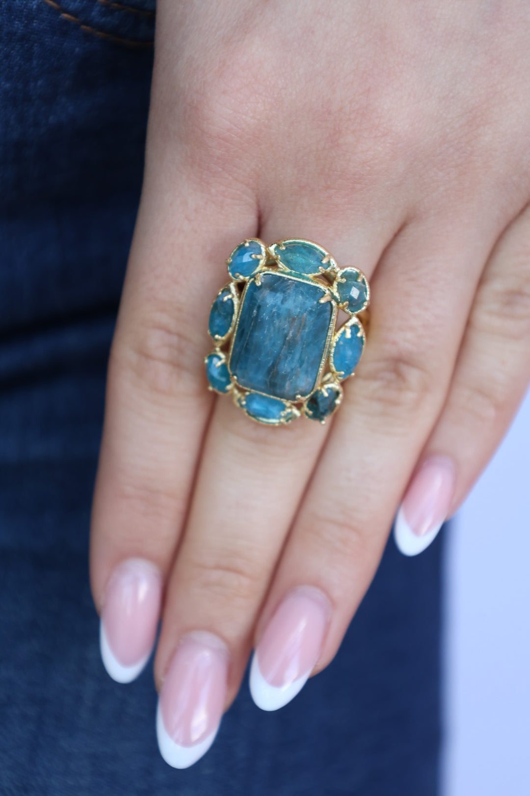 BAGUE VIOLETTE