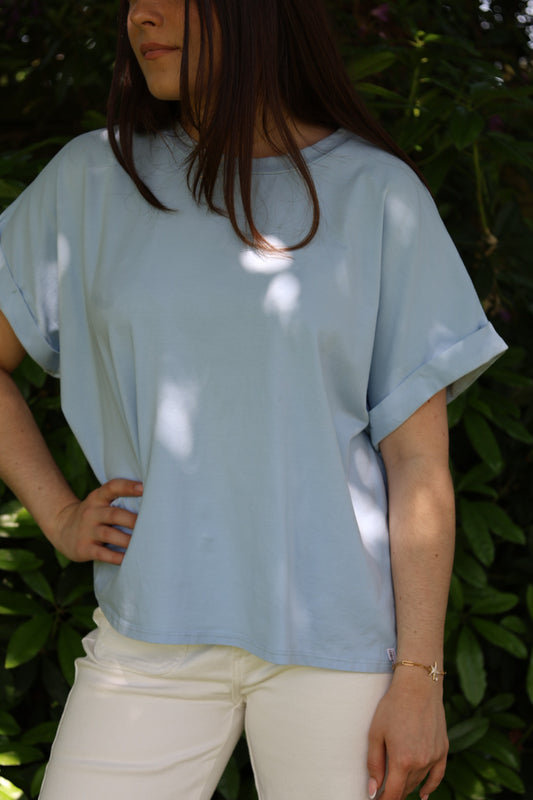 TEE-SHIRT MAYA - Bleu Ciel