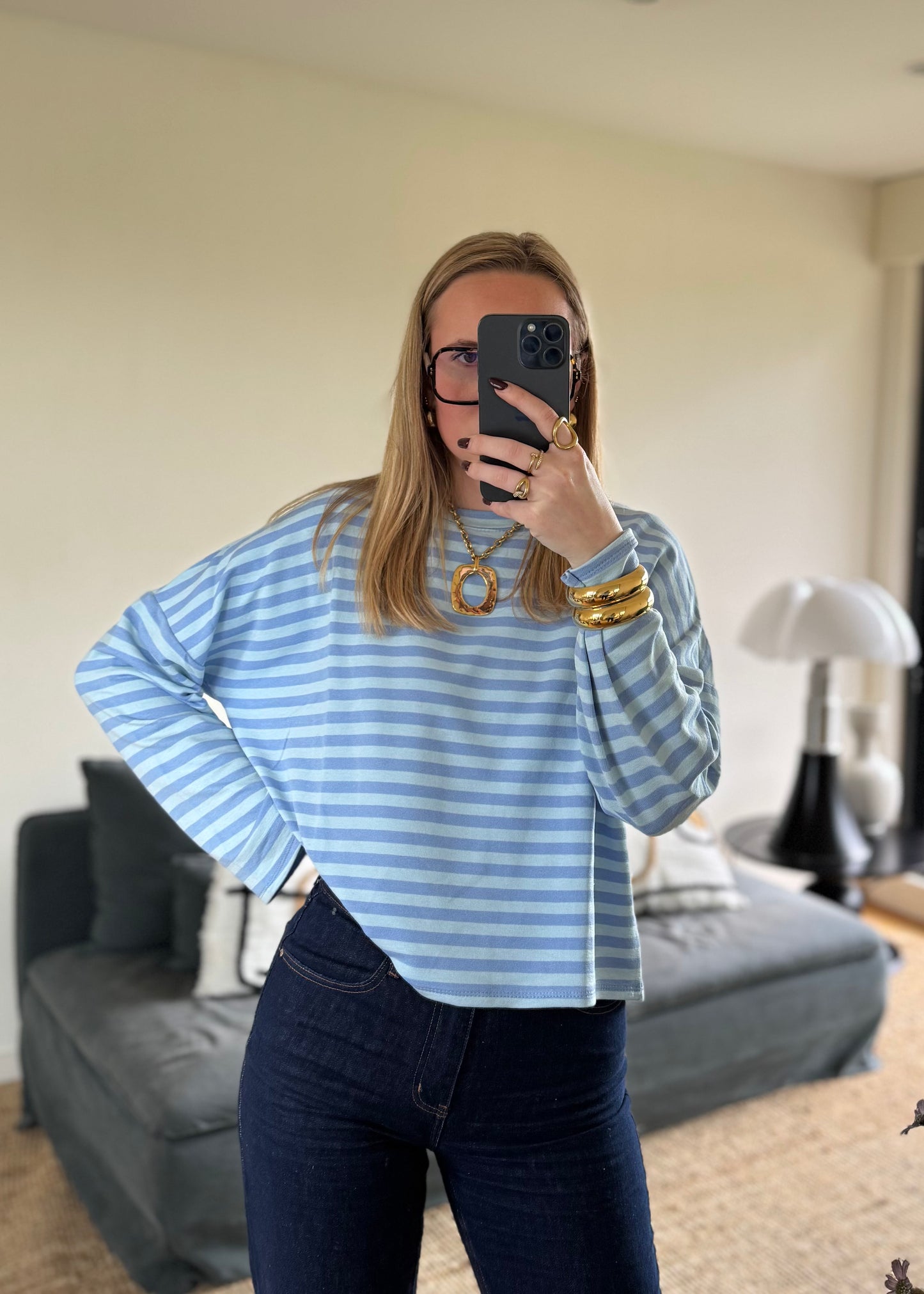 TEE-SHIRT MARINIÈRE IRIS 🌈